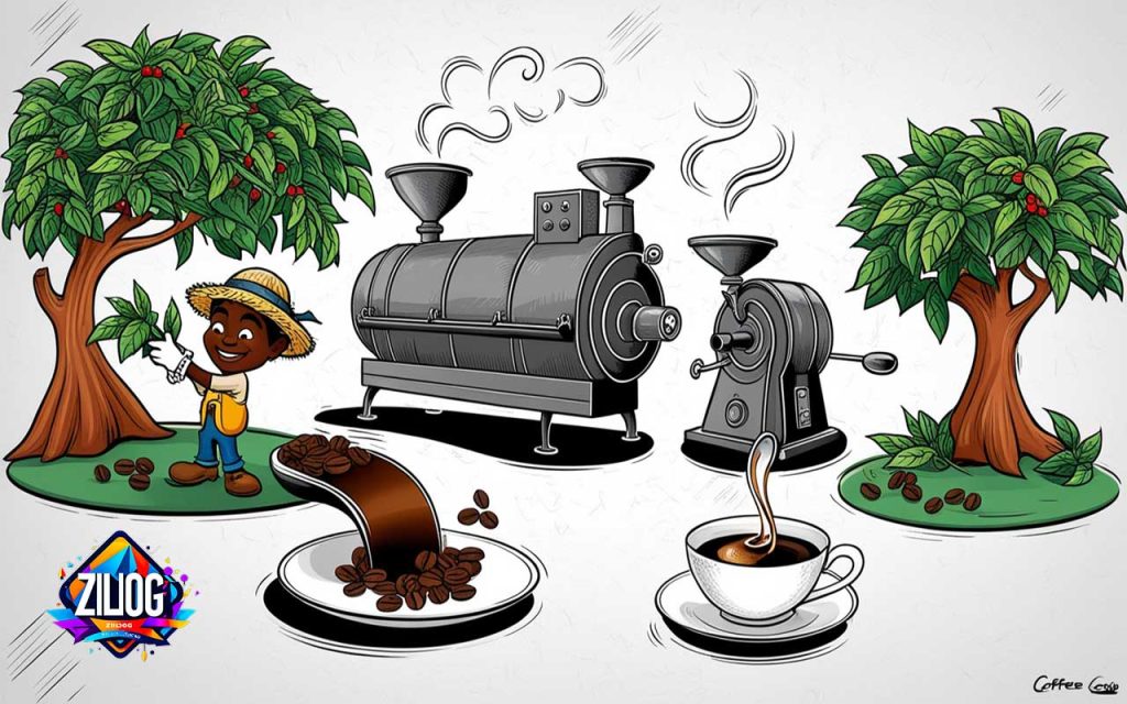 بخش اول: قهوه چیست و چگونه تولید میشود؟ از مزرعه تا فنجان